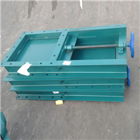 手动电动气动插板阀 物料粉尘烟气方形截止阀 安装简单