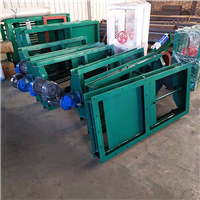  手动插板阀 电动不锈钢闸板阀 方形排污水闸阀 性能稳定