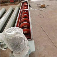 输送大块物料的无轴螺旋输送机