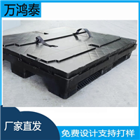 1210注塑天地盖带拉伸带塑料托盘内置6根钢管配套拉伸器4500g围板