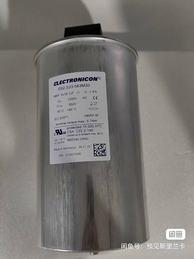 滤波电容风电变频柜专用E62.S23-563M30