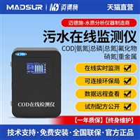 污水重金属总磷在线监测仪 壁挂式水质COD氨氮多参数自动监测仪