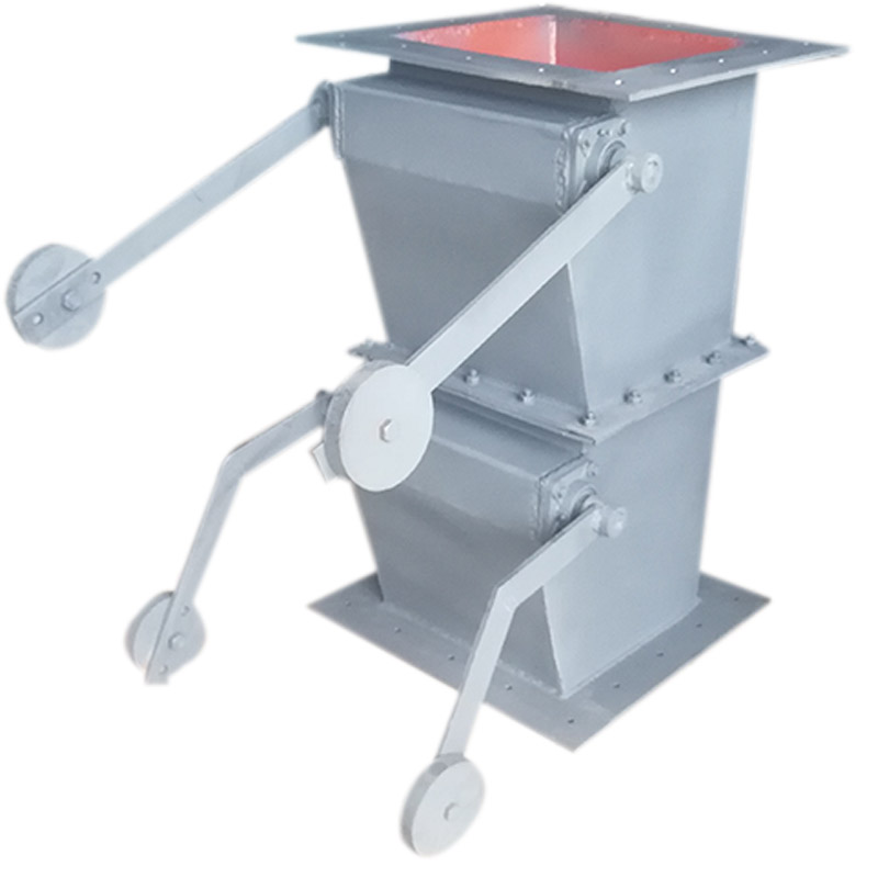 重锤翻板阀 碳钢卸料锁气阀门 手动卸灰阀 