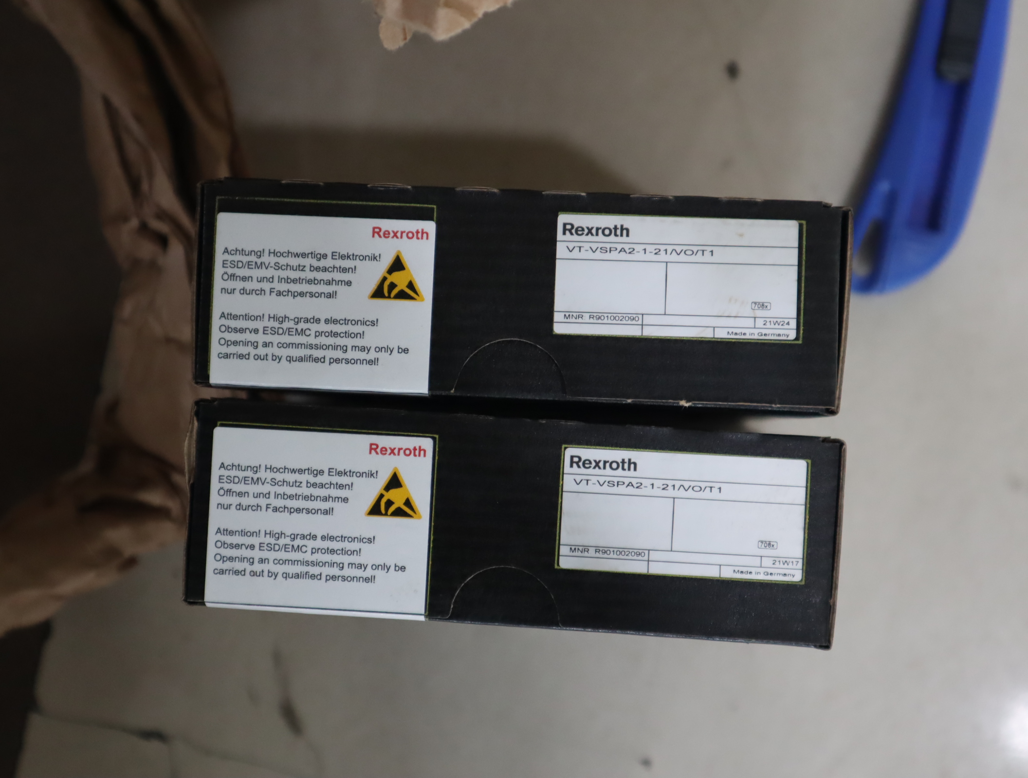 VT-VSPA2-1-21/V0/T1 R901002090 德国力士乐REXROTH放大器