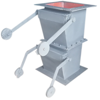 重锤双层卸灰阀 重力卸料阀 双层密封 