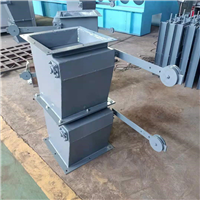 单双层翻板卸灰阀 重锤锁风阀 手动电动翻板阀