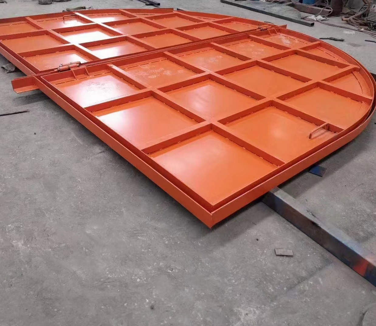 斜风井防爆门 煤矿井口专用 防爆抗冲击 工业部设计