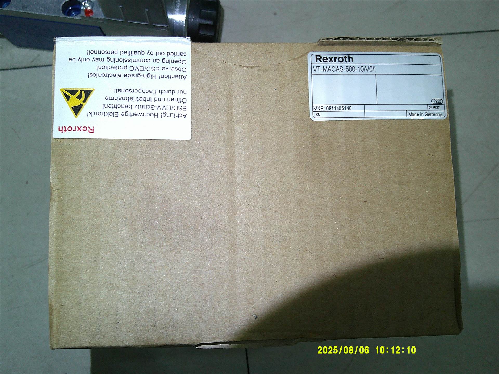 VT-MACAS-500-10/V0/I 0811405140 德国力士乐REXROTH放大器