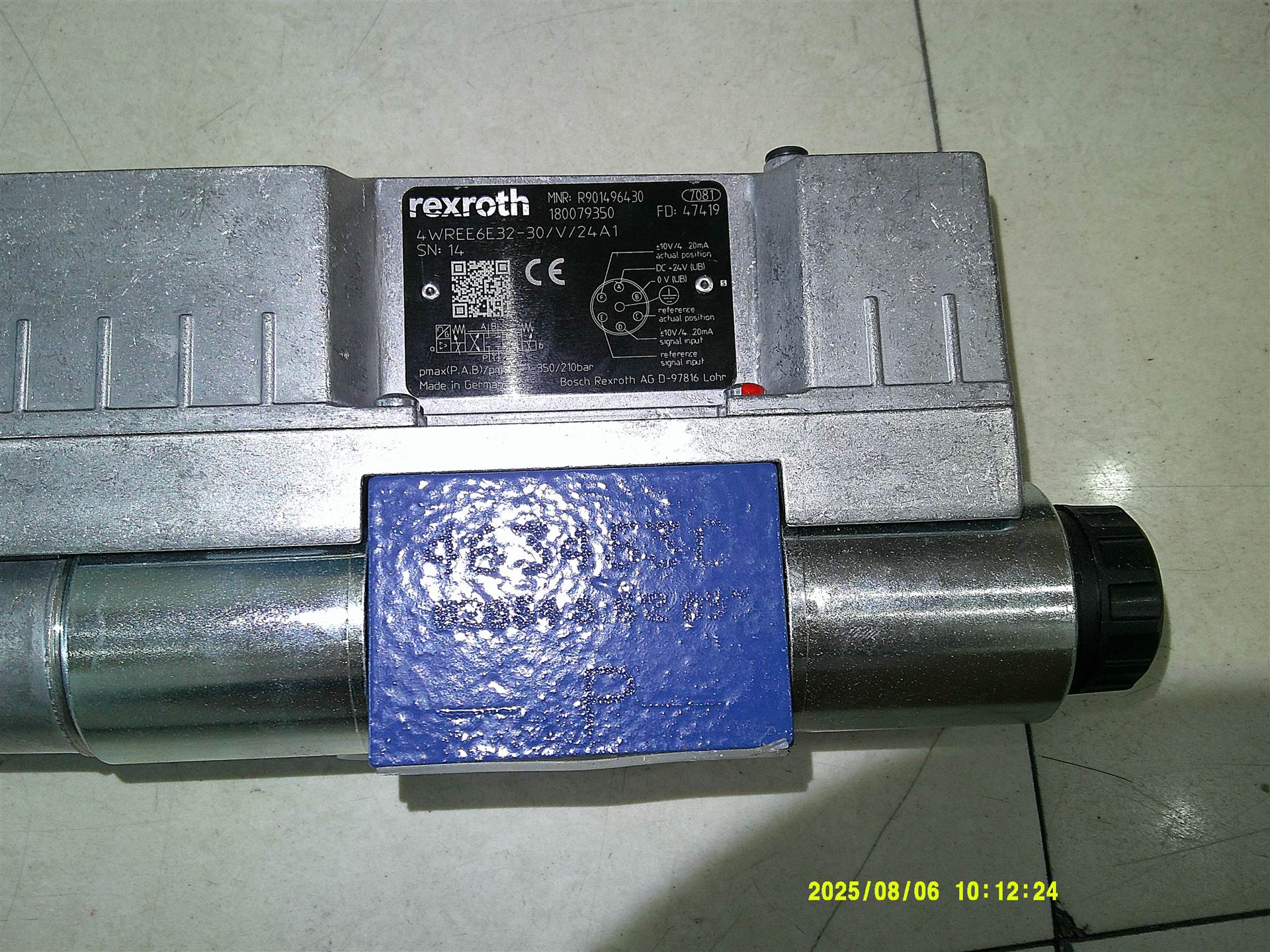 4WREE6E32-30/V/24A1 R901496430 力士乐REXROTH比例阀