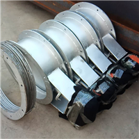  通风蝶阀 气动调节型通风管道调风阀 