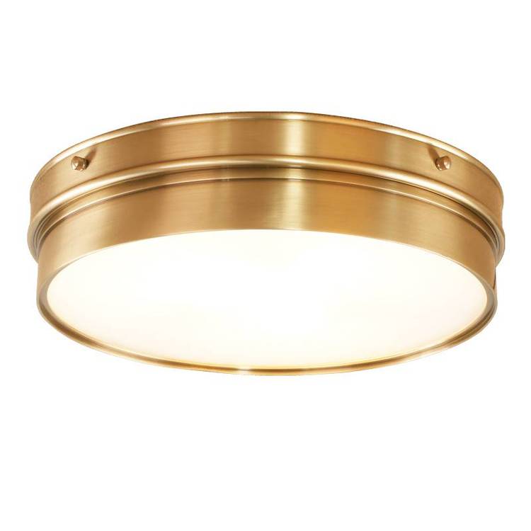 北欧客厅卧室房间全铜吸顶灯现代简约led阳台走廊过道灯具