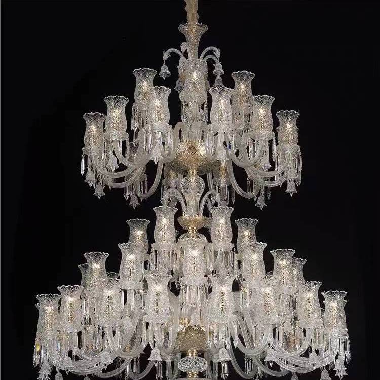 樊灯763全铜创意吊灯 简约现代 适用于宴会厅酒店大堂