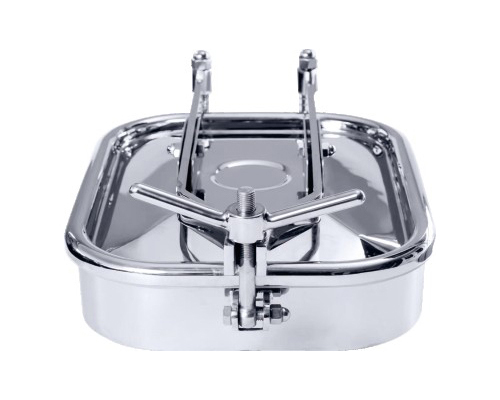 方型横开双锁 人孔