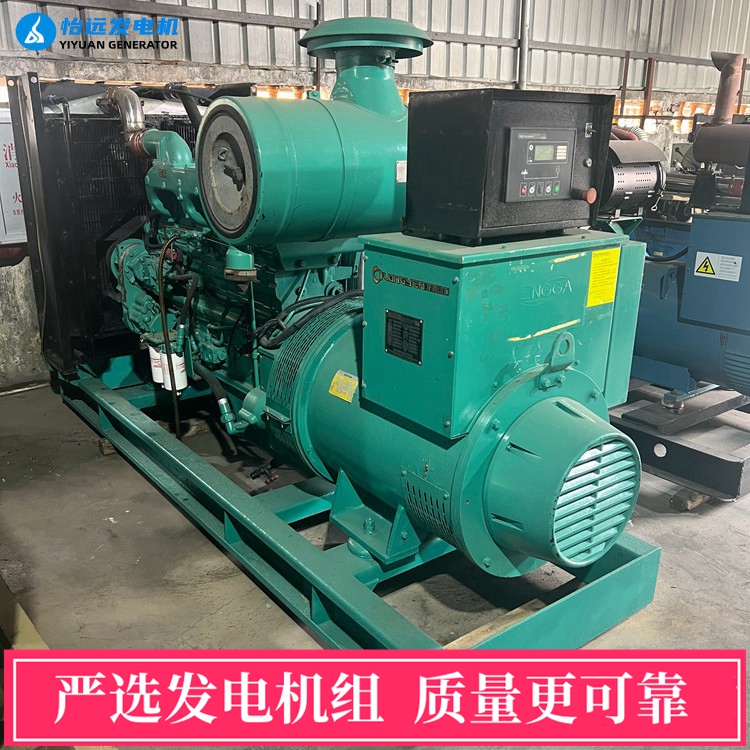 330Kw柴油发电机组二手转让 康明斯NTA855-G7A配英格三相无刷电机