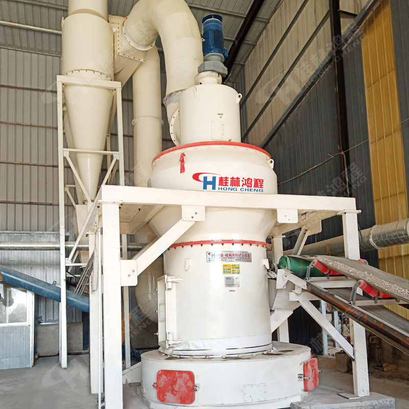 越 南石灰石雷蒙磨粉机 雷磨机5r4121 高压悬辊超细磨 粉碎至400目