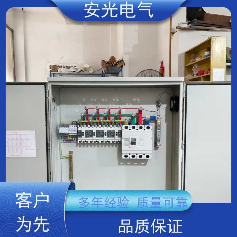 15KW户外配电柜 布线防水汇流箱 室外光伏并网箱 加厚防尘配电箱