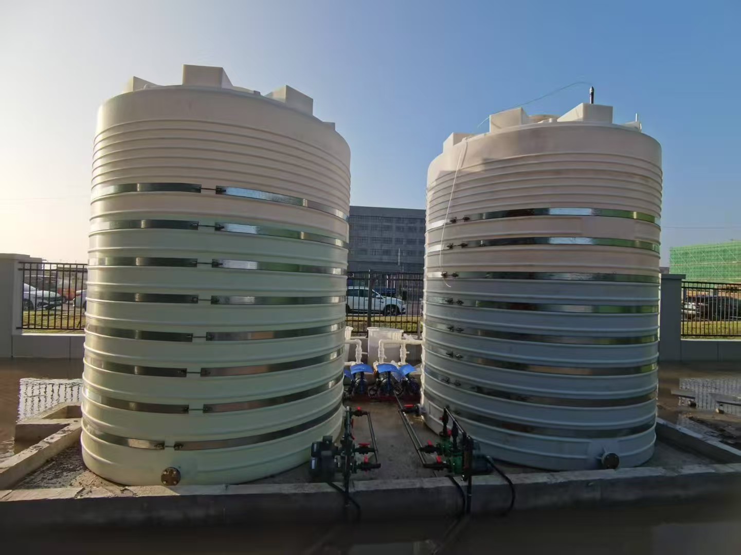 湖北PE塑料储罐厂家 30立方外加剂储罐 化工厂电镀废水收集桶 