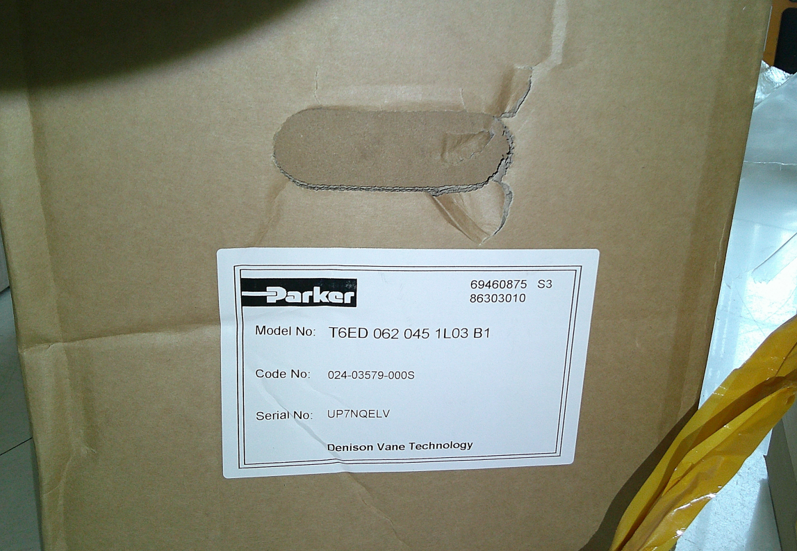 T6ED 062 045 1L03 B1 024-03579-00S 派克PARKER泵DENISON丹尼逊