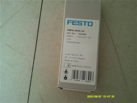VWPA1-M1H-J-PI 533343 德国费斯托FESTO气动阀