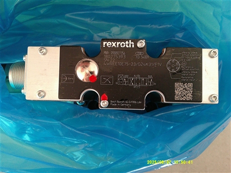 4WREE10E75-23/G24K31/F1V R900927356 德国力士乐REXROTH比例阀
