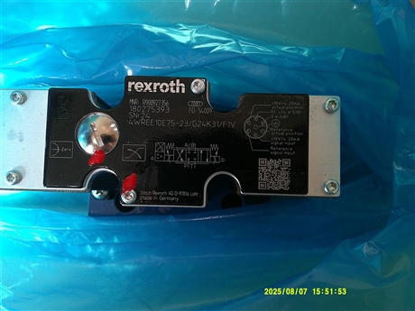 4WREE10E75-20/G24K31/F1V R900927356 德国力士乐REXROTH比例阀