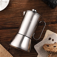 乐咖不锈钢法压壶 真空摩卡壶品牌定制厂 上海思乐得