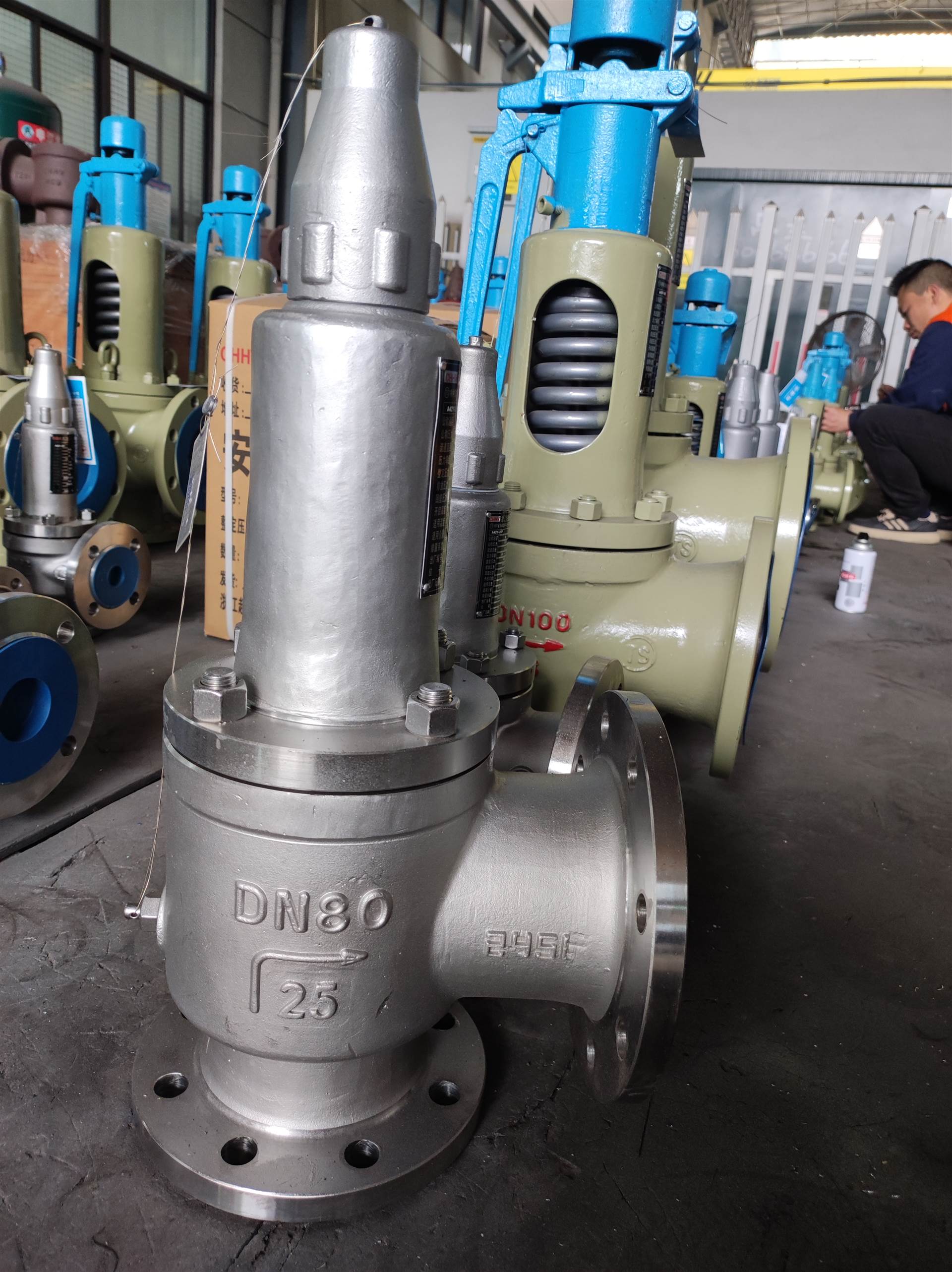 弹簧全启式安全阀