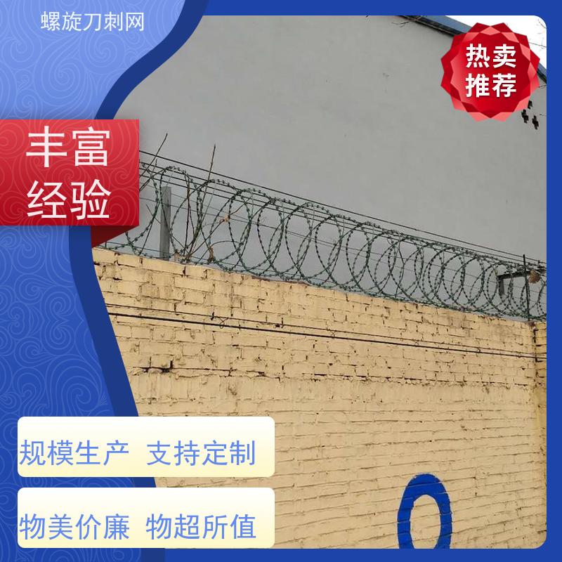 防盗刺绳加粗耐用警戒275g刀刺网高锌刺丝滚笼颜色