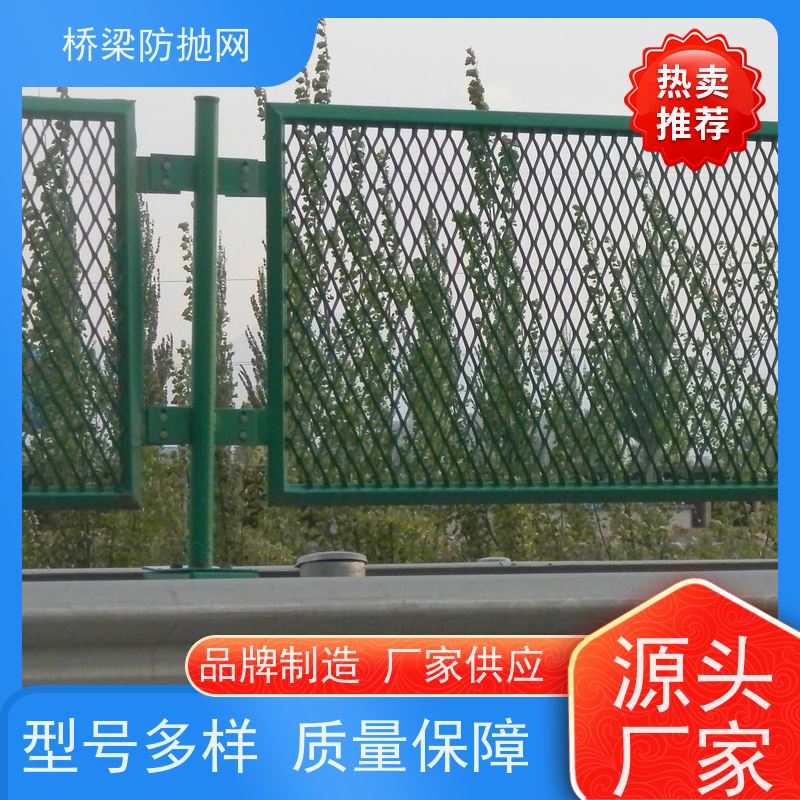 天桥防护网框架护栏网桥梁防抛网高速公路防眩网