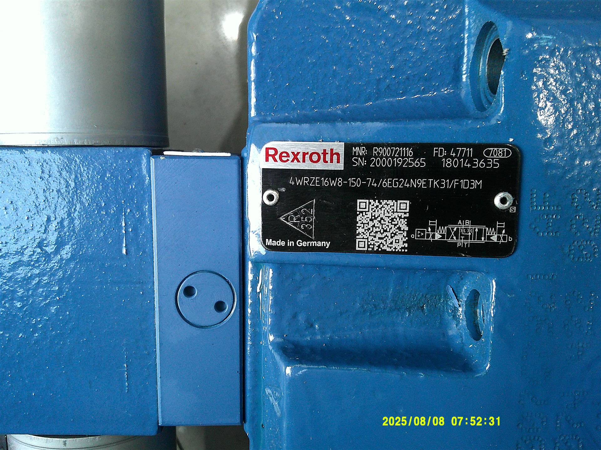 4WRZE16W8-150-72/6EG24N9ETK31/F1D3M R900721116 力士乐REXROTH