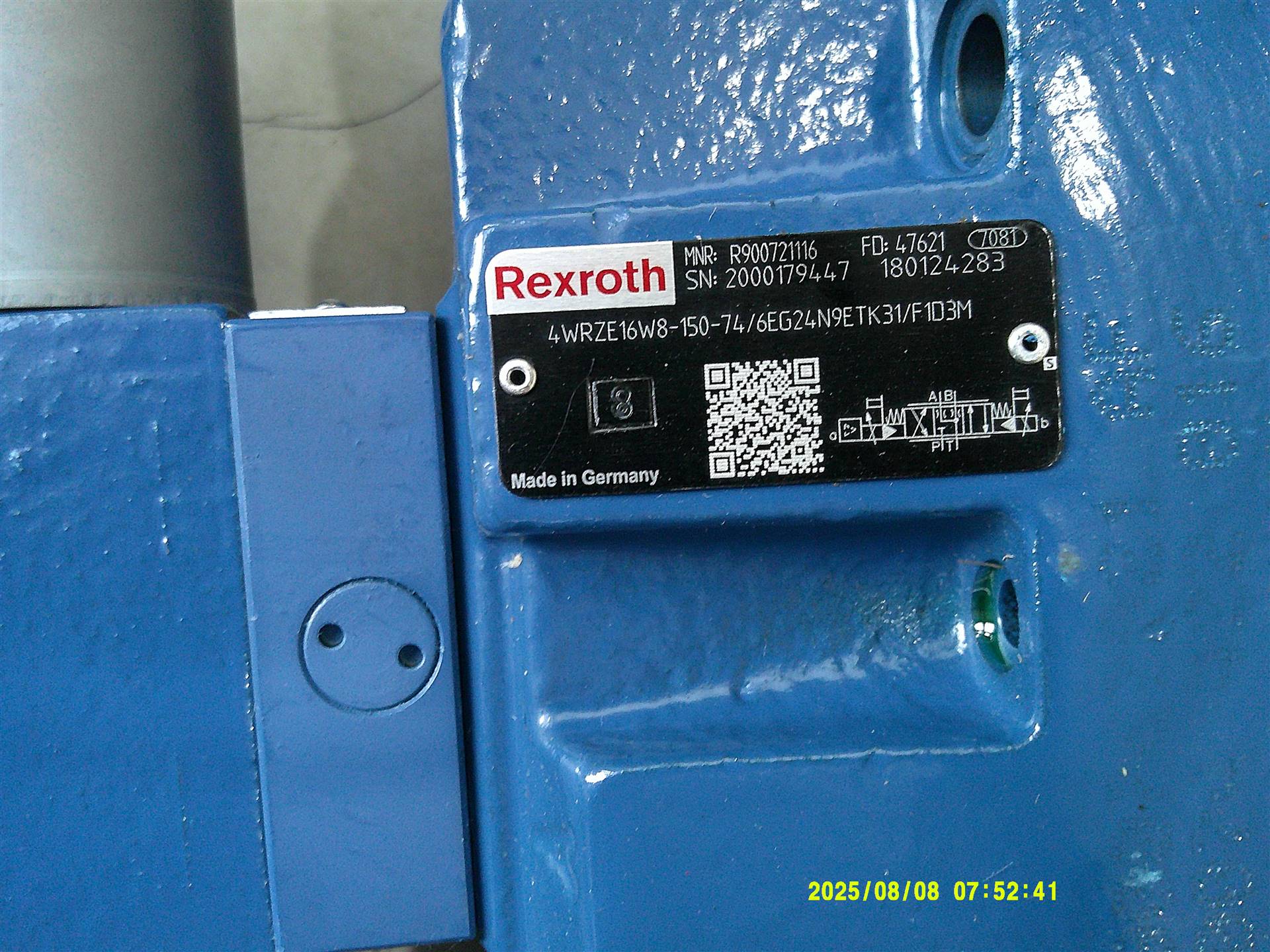 4WRZE16W8-150-72/6EG24N9ETK31/F1D3M R900721116 力士乐REXROTH