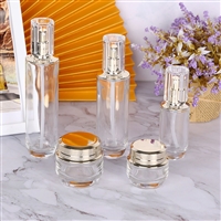 护肤品玻璃瓶厂家，护肤品玻璃瓶定做厂家