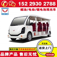 五菱电动观光车报价 电动观光观光游览车