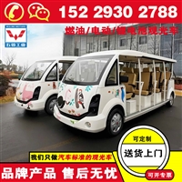 电瓶观光车哪个牌子好 五菱观光车电动封闭四轮车