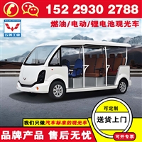 延安五菱燃油游览观光车 旅游观光车多少钱一台