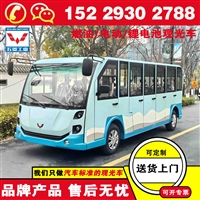 安康五菱14座观光车报价 电动观光车哪个品牌好