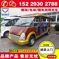 延安五菱燃油电动观光车