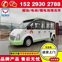 五菱磷酸铁锂电池观光车 商务接驳驾驭非凡