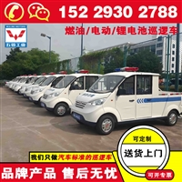 五菱高原巡逻车 电动治安巡逻车生产厂家