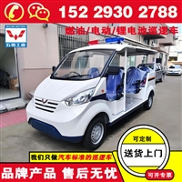 陕西西安五菱锂电池巡逻车 巡检电动车 多样化的配置及车型