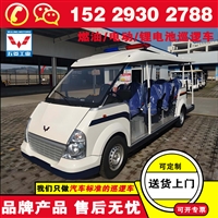 陕西西安五菱带货斗巡逻车 巡逻电瓶车 可选封闭可拆卸车门及空调