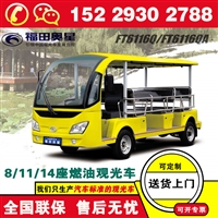 甘肃兰州锂电池观光车 福田奥星柴油观光车