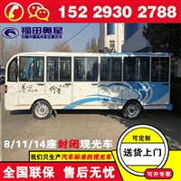 湖北武汉福田奥星锂电池观光电动车
