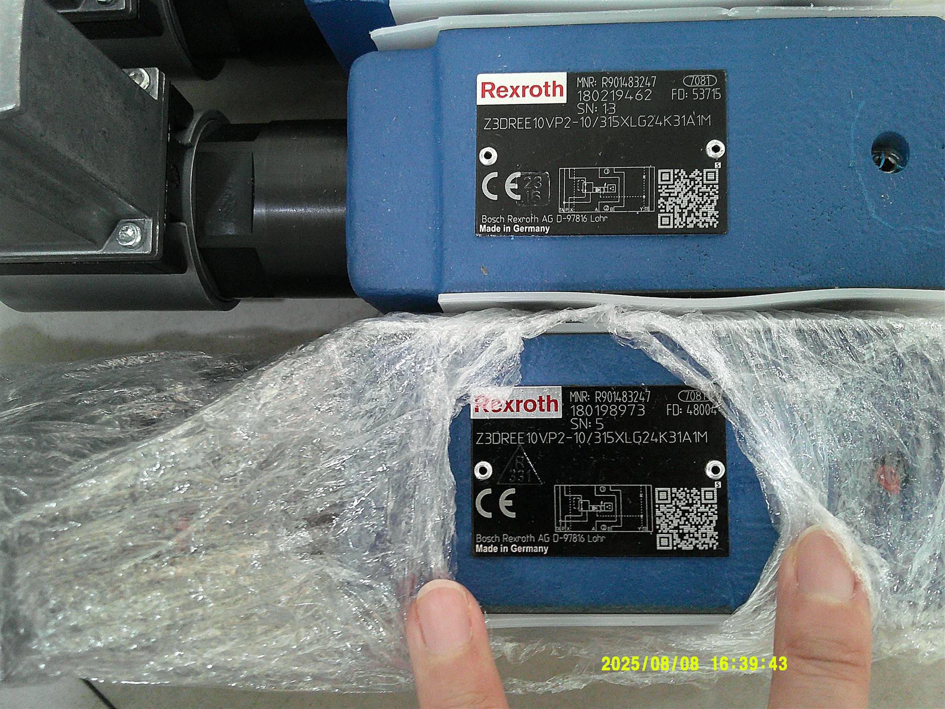 Rexroth力士乐 R901483247 Z3DREE10VP2-1X/315XLG24K31A1M比例阀