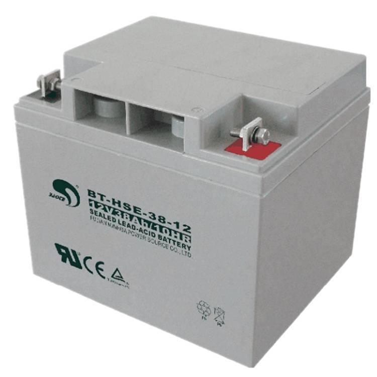 赛特蓄电池HSE-38-12 12V38AH储能机房UPS备用电源