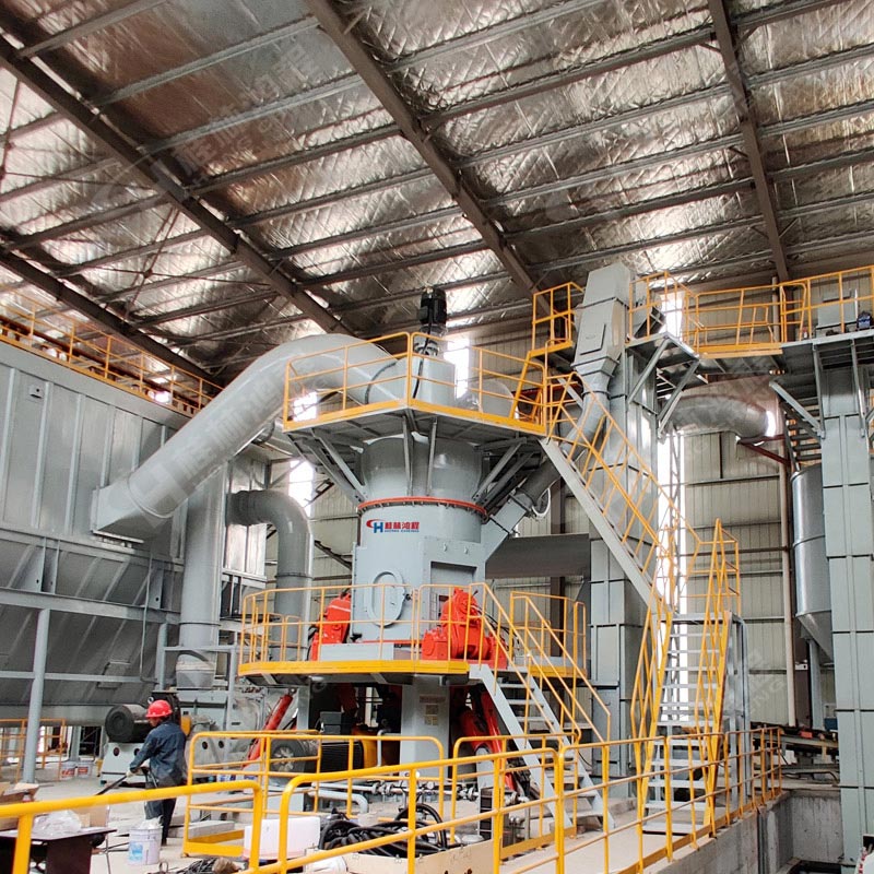 越 南石灰石雷蒙磨粉机 鼠笼式分级机雷磨机 高压悬辊超细磨 方案定制