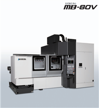 OKUMA大隈MB-80V可完成从粗加工重切削到高质量精加工的设备
