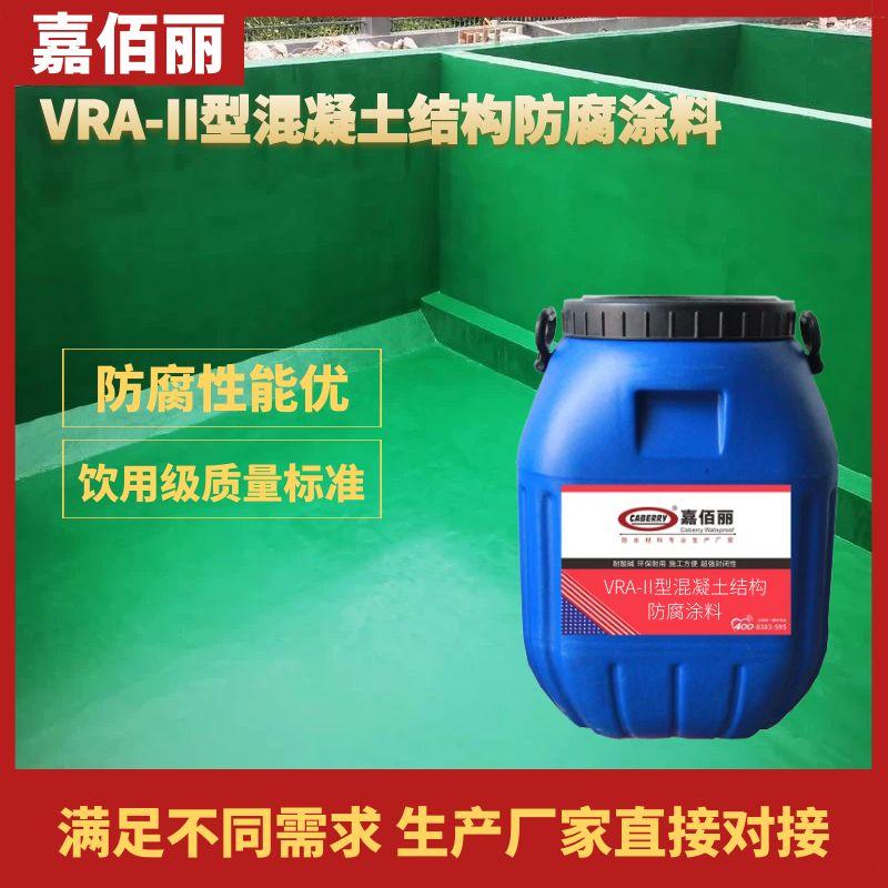 VRA-II型混凝土结构防腐涂料 水池污水池专用防腐防水涂料 厂家