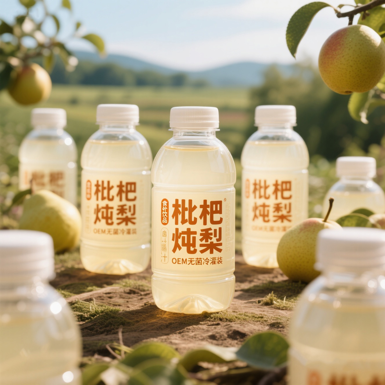 枇杷炖梨饮料无菌冷灌装代加工