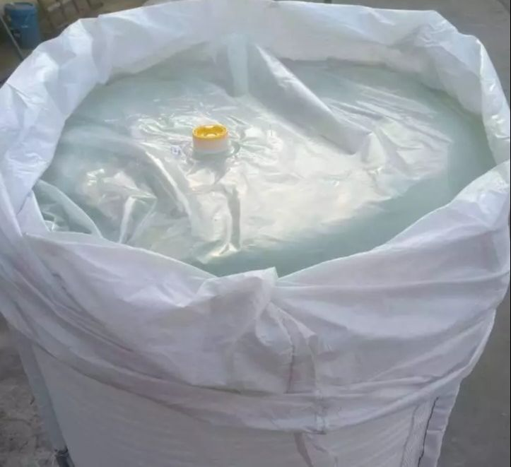 定制铝箔内袋透明pe吨包阀口内衬膜袋液体能源锂电化工原料用袋